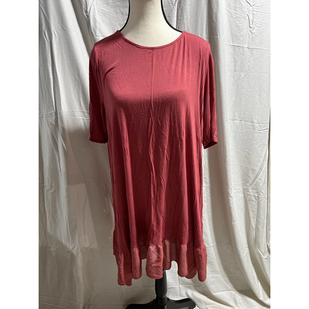 Agnes & Dora Ruffled Top Size XL